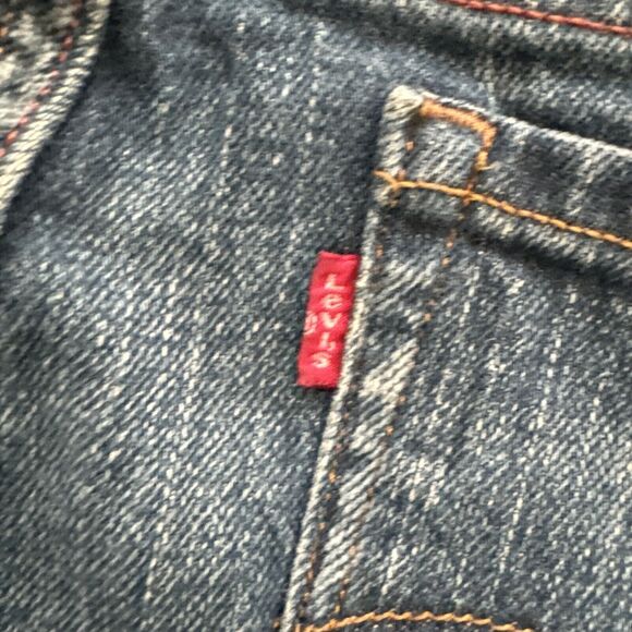 Levis Skinny Jeans Vintage 582 Size12 M Blue Pants Ladies Mid Rise Stret… - Picture 10 of 12